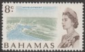 Bahamas 1967 QEII 8c Development Toned Paper MInt SG300