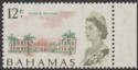 Click for more photos and details Bahamas 1971 QEII 12c Public Square White Paper Mint SG303a