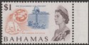 Bahamas 1971 QEII $1 Film Project White Paper Mint SG307a