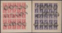 Click for more photos and details Bahamas 1863-80 QV Spiro 1d 6d 1sh "Used" Forgeries - Complete Sheets of 25