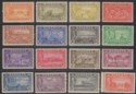Click for more photos and details Bahamas 1948 KGVI Tercentenary Set Mint SG178-193 cat £85 toned gum