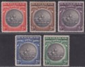 Click for more photos and details Bahamas 1930 KGV Tercentenary of Colony Set Mint SG126-130 cat £75