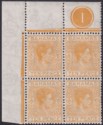 Click for more photos and details Bahamas 1946 King George VI 10d Yellow-Orange Plate 1 Block of 4 Mint SG154c
