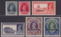 Click for more photos and details Bahrain 1938-41 King George VI Overprint Part Set to 5r Mint