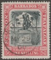 Click for more photos and details Barbados 1906 KEVII Nelson Centenary 1sh Used SG151