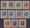 Barbados 1920-21 KGV Victory Part Set to 3sh Mint