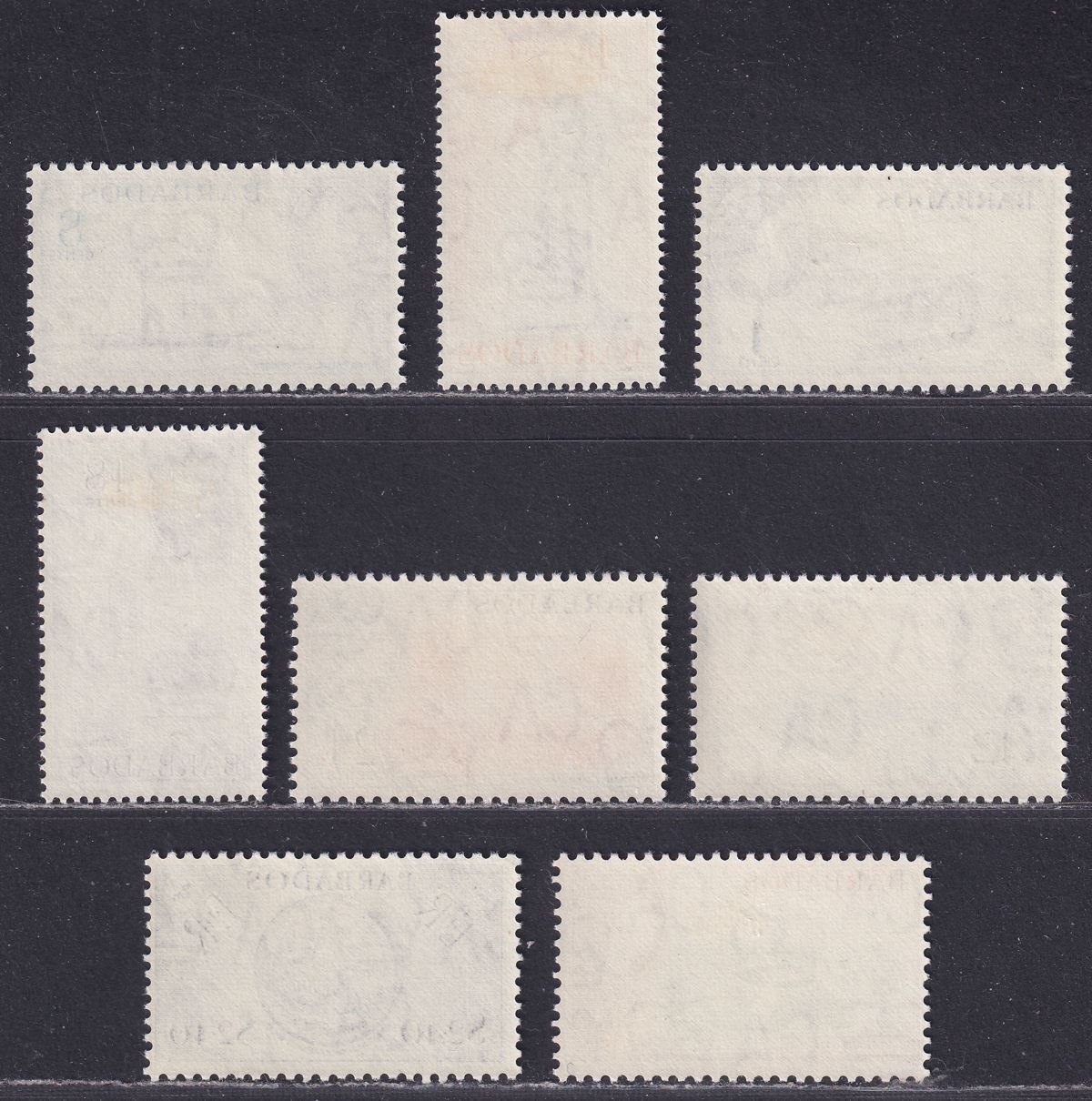 Barbados 1964 Queen Elizabeth II Set Mint SG312-319 cat £25