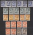 Click for more photos and details Basutoland 1938 KGVI Nile Crocodile 3d - 2sh6d Part Set Mint SG22-26 with shades