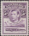 Click for more photos and details Basutoland 1938 KGVI 5sh Violet Mint SG27 cat £45