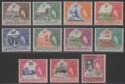 Click for more photos and details Basutoland 1954 Queen Elizabeth II Set Mint SG43-53 cat £110