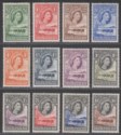 Click for more photos and details Bechuanaland Protectorate 1955 QEII Baobab Tree Set UM Mint SG143-153 cat £100