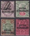 British Bechuanaland 1891 QV Overprint Set to 6d Used SG33-36 cat £16