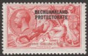 Click for more photos and details Bechuanaland Protectorate 1920 KGV 5sh Seahorse Rose-Carmine Bradbury Mint SG89