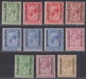 Bechuanaland Protectorate 1913-27 KGV Overprint Selection to 1sh Mint