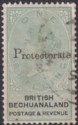 Bechuanaland Protectorate 1888 QV 1sh Overprint Used SG46 cat £70