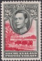 Bechuanaland Protectorate 1938 KGVI 2sh6d Black and Carmine Mint SG126 cat £16