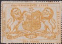 Bechuanaland Stellaland 1884 QV Revenue 6d Orange Mint BF1 tones