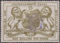 Bechuanaland Stellaland 1886 QV Revenue 1sh6d Olive-Green JPM Monogram Mint BF12