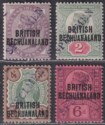 British Bechuanaland 1891 QV SPECIMEN Overprint Set Mint SG33s-36s cat £170