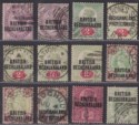 British Bechuanaland / Protectorate 1891-97 QV Overprint with Postmarks Used
