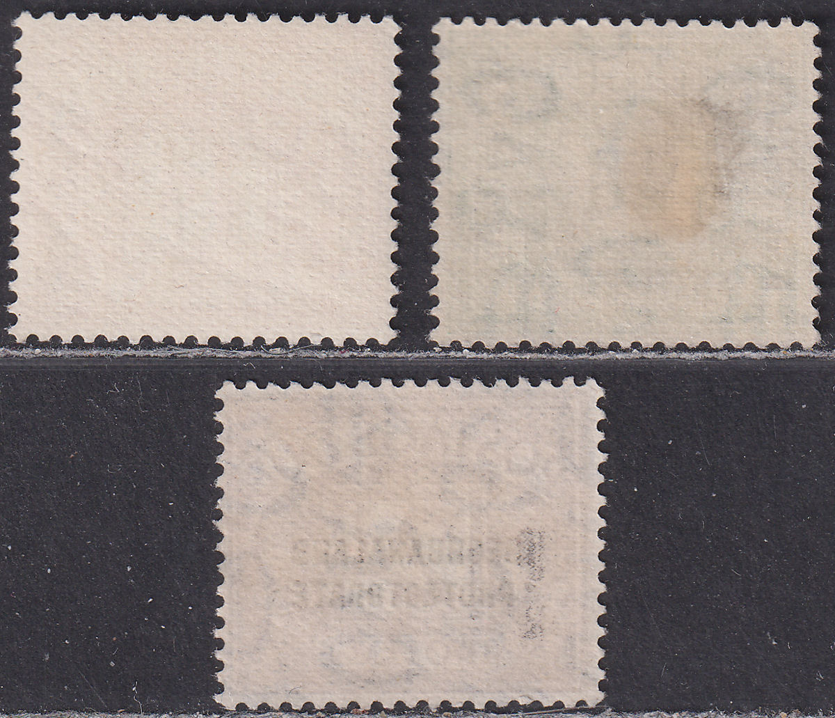 Bechuanaland Protectorate 1926 KGV Postage Due Overprint Set Used SG D1-D3 c£275
