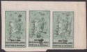 British Bechuanaland 1888 QV 1sh x 3 Fiscally Used on Piece SG15 Revenue