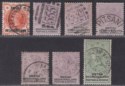 British Bechuanaland 1888 Queen Victoria Set to 1sh Used SG10-15