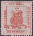 Bechuanaland Stellaland 1884 QV 1d Red Unused SG1 cat £250 as mint THINS FAULTY