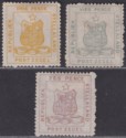 Bechuanaland Stellaland 1884 QV 3d, 4d, 6d Mint SG2-4 cat £135