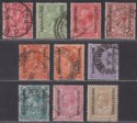 Click for more photos and details Bechuanaland Protectorate 1912-24 KGV Overprint Selection to 1sh Used
