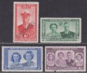 Click for more photos and details Bechuanaland Protectorate 1947 KGVI Royal Visit SPECIMEN Set Mint SG132s-135s