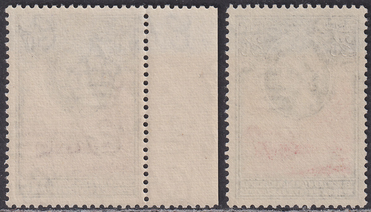 Bechuanaland Protectorate 1955 QEII Baobab Tree 2sh6d 10sh Mint SG151 SG153 c£60