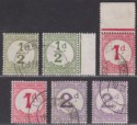Click for more photos and details Bechuanaland Protectorate 1932 Postage Due Set Used SG D4-D6 cat £75++ ordinary