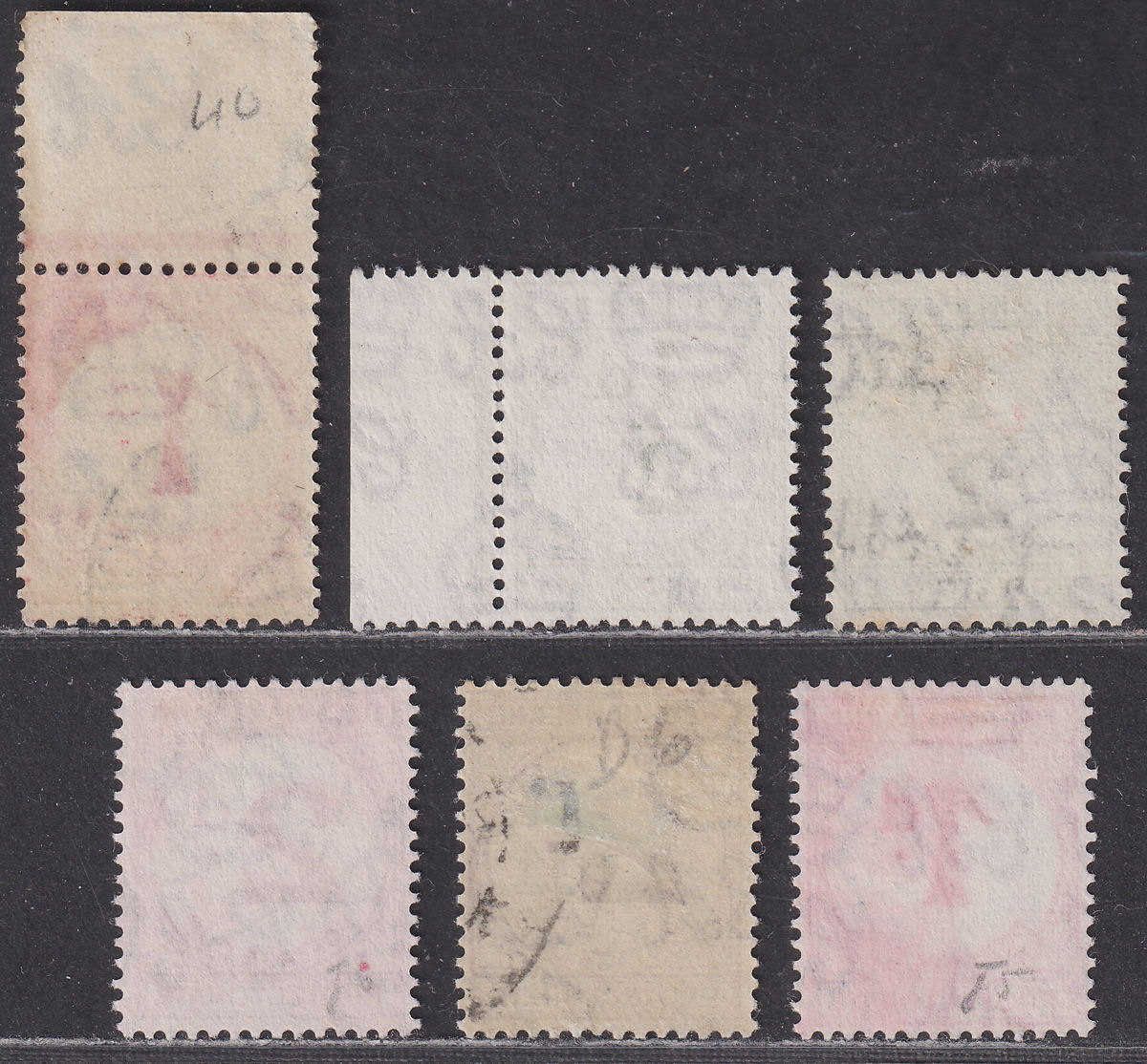 Bechuanaland Protectorate 1932 Postage Due Set Used SG D4-D6 cat £75++ ordinary