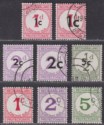 Click for more photos and details Bechuanaland Protectorate 1961 QEII Postage Due Sets Used SG D7-D9 SG D10-12