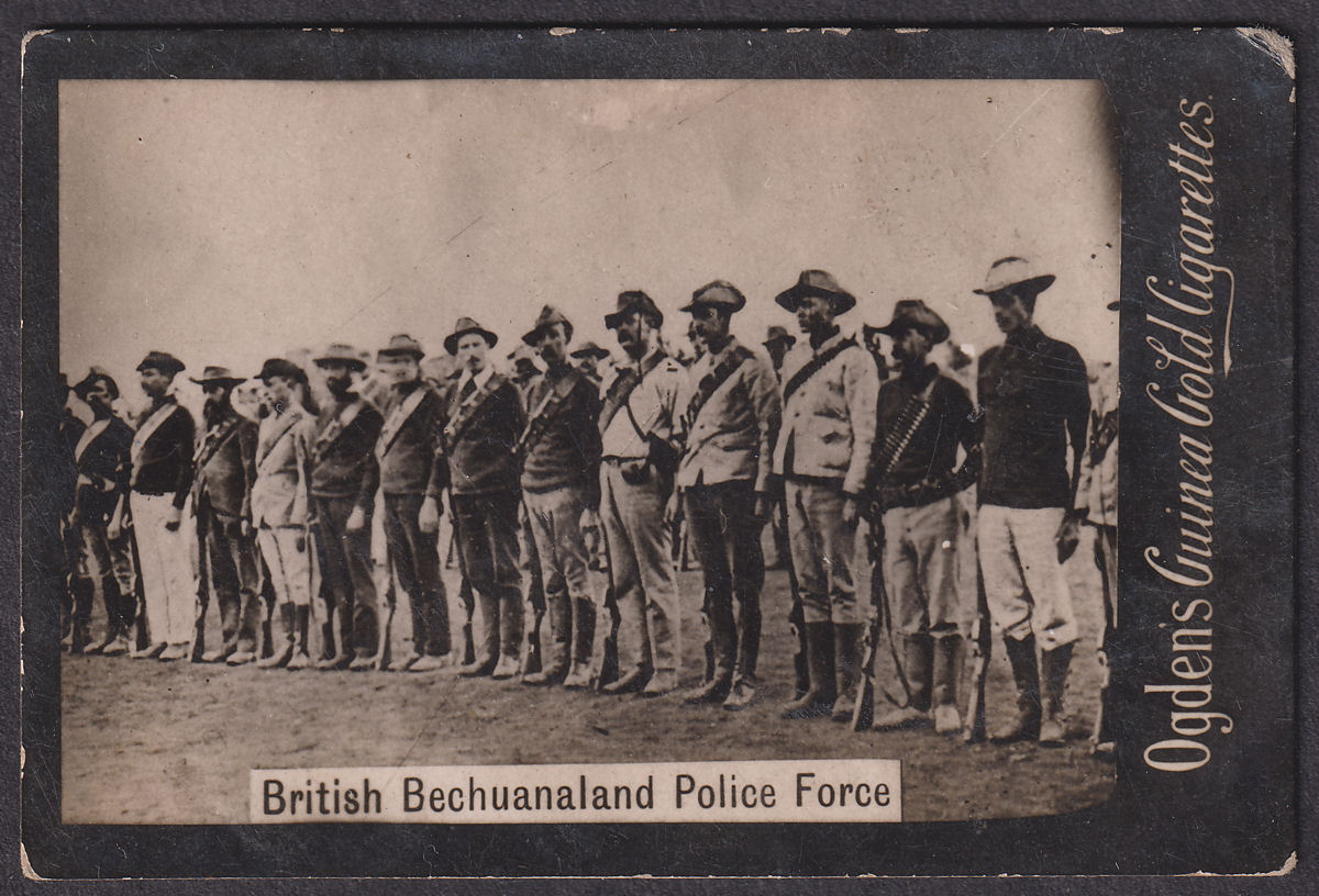Bechuanaland Protectorate Police Force - Ogden's Guinea Gold Cigarette Card