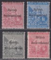 British Bechuanaland 1885-87 QV Overprint on COGH Selection to 4d Mint cat £200