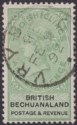 British Bechuanaland 1888 QV 2sh Green and Black Used SG16 cat £65