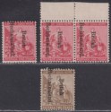 British Bechuanaland 1893 QV Overprint Downward 1d, 2d Mint SG38-39