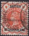 Click for more photos and details Bechuanaland Protectorate 1890 QV Opt Inverted ½d Vermilion Used SG54a cat £120