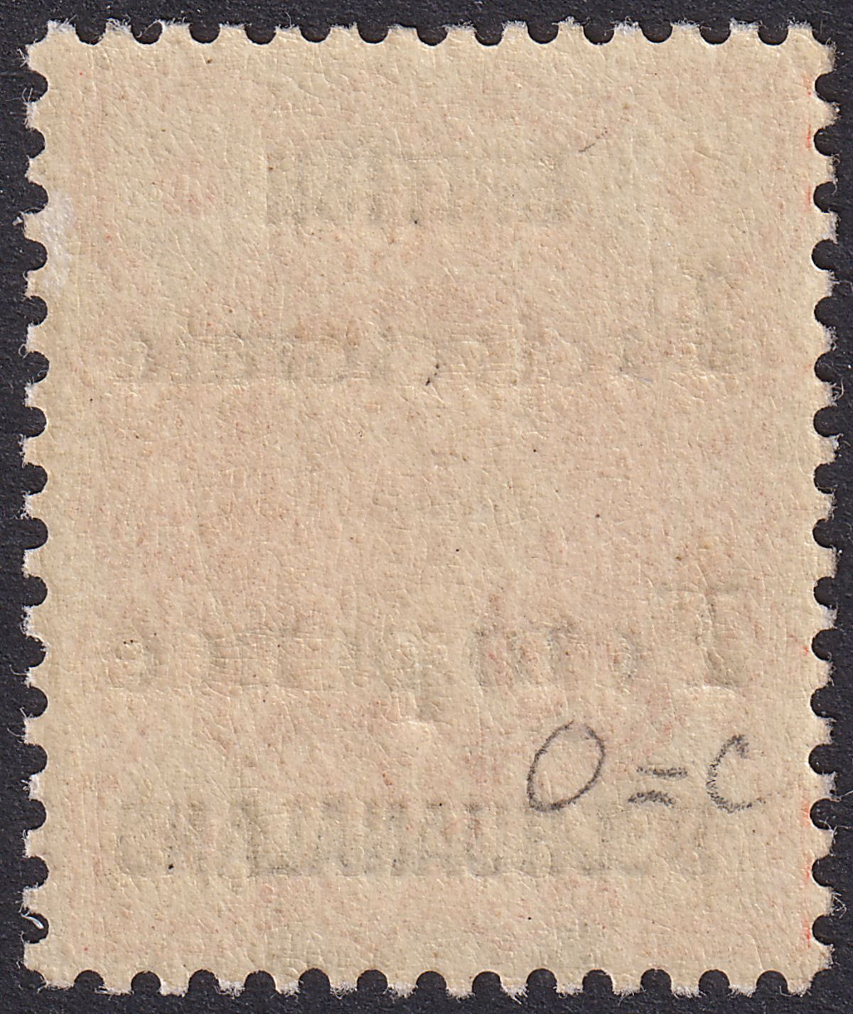 Bechuanaland Protectorate 1889 QV 4d Surcharge on ½d Vermilion Mint SG53 cat £55