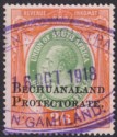 Bechuanaland Protectorate 1918 KGV 2sh6d Opt South Africa Revenue Used BF32