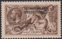 Bechuanaland Protectorate 1915 KGV SPECIMEN Seahorse 2sh6d Sepia-Brn Mint SG83s