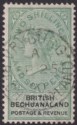 British Bechuanaland 1888 QV 2sh6d Green and Black Used SG17 cat £85