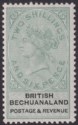 British Bechuanaland 1888 QV 2sh6d Green and Black Mint SG17 cat £85