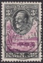 Bechuanaland Protectorate 1932 KGV 3sh Black and Purple Used SG108 cat £75