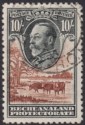Bechuanaland Protectorate 1932 KGV 10sh Black and Brown Used SG110 cat £325