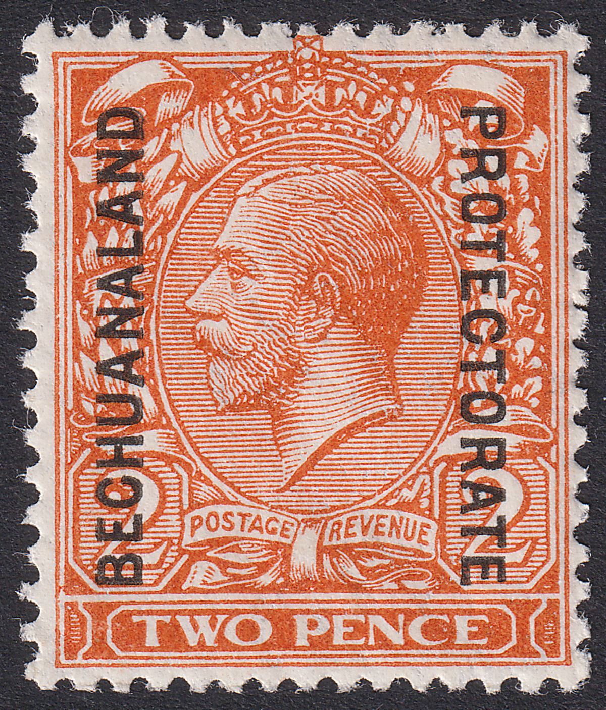 Bechuanaland Protectorate 1924 KGV 2d Orange Die II Mint SG77