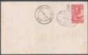 Click for more photos and details Bechuanaland 1934 KGV Baobab Tree 1d Used on Royal Tour Cover GABERONES STATION