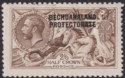 Click for more photos and details Bechuanaland Protectorate 1917 KGV 2sh6d Sepia De La Rue Mint SG86 cat £140